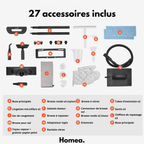 Nettoyeur vapeur Homea SteamPro 220 – Canapé & surfaces du quotidien